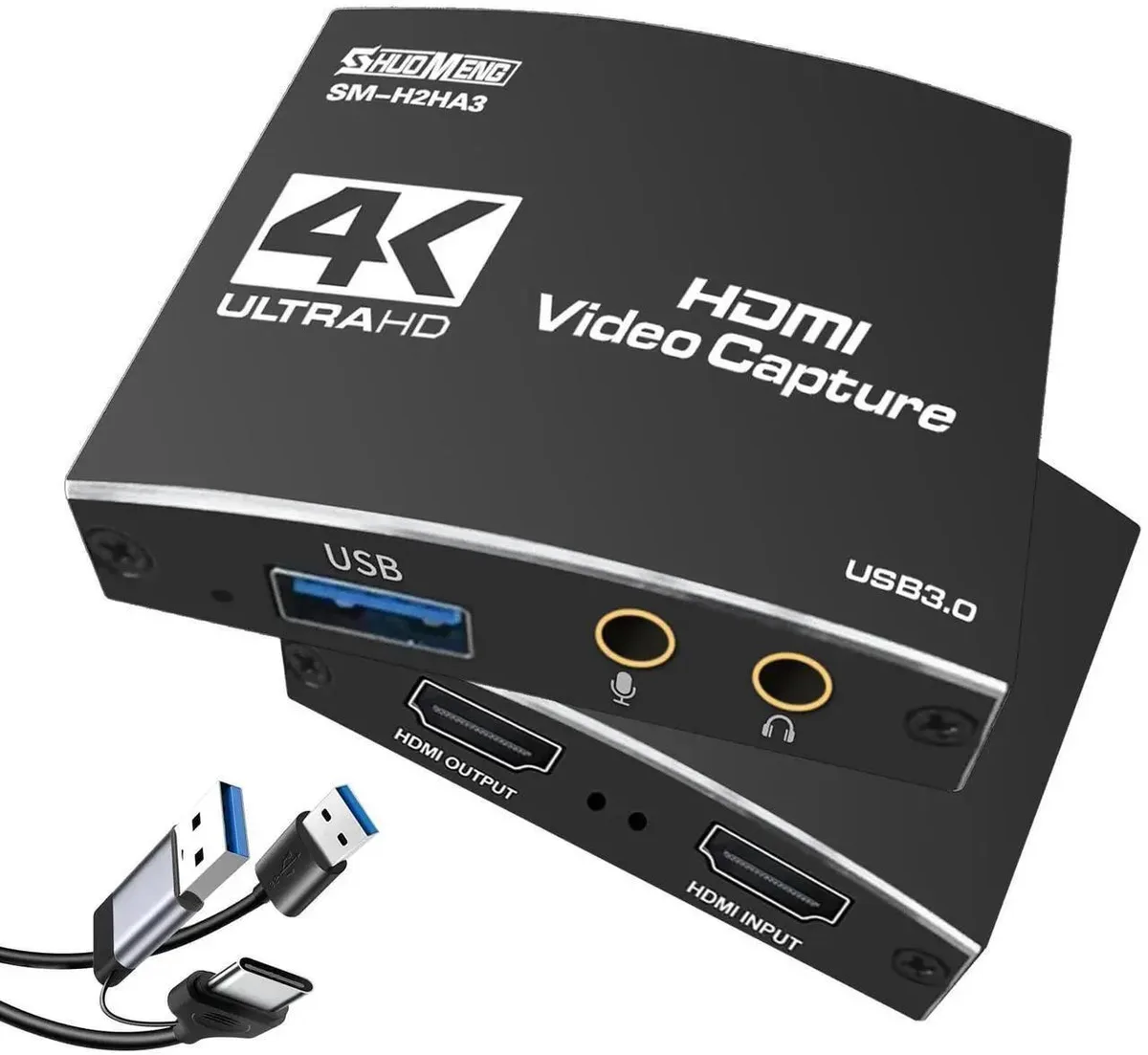Vszerda Vszerda HDMI to USB 3.0 1080p 60fps Capture Card with 4K Loop-Out — product photo