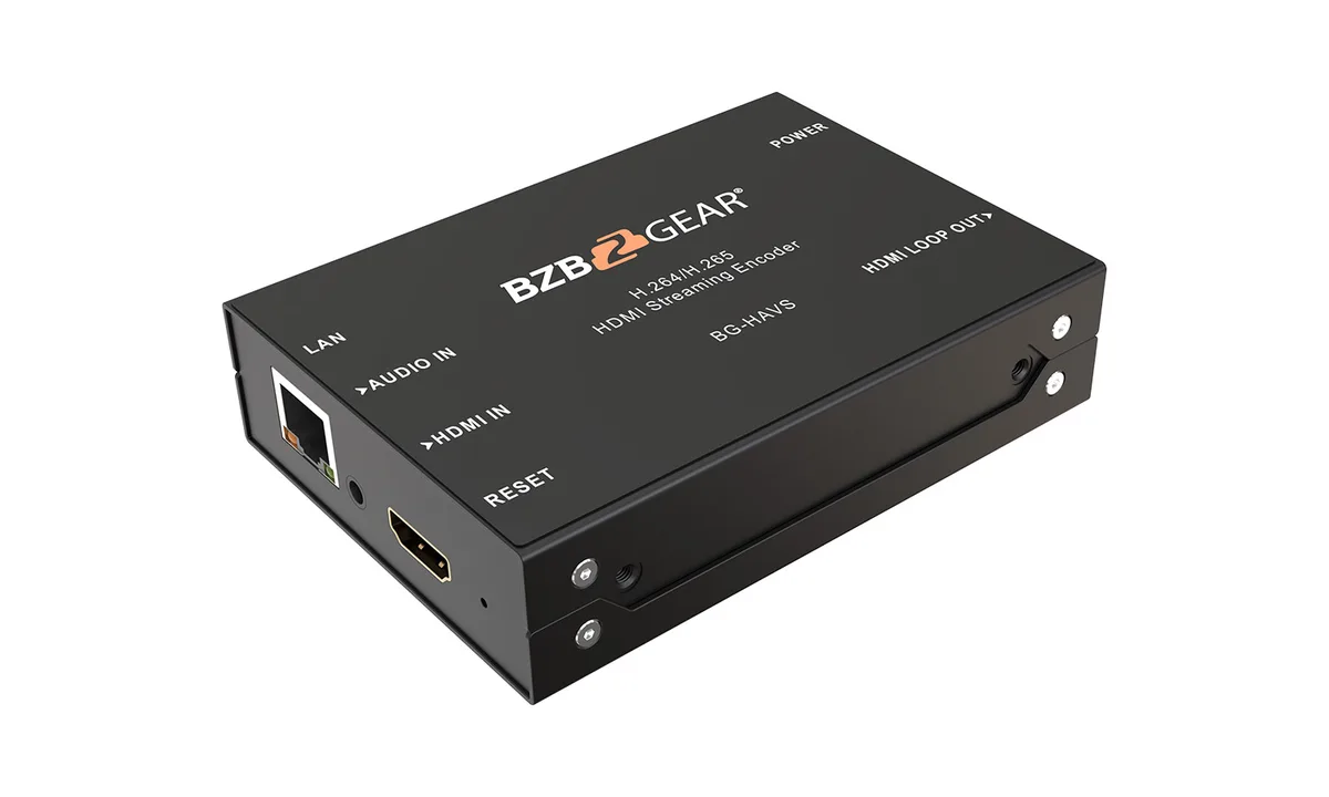 BZBGEAR BZBGEAR BG-HAVS 1080p H.264/265 HDMI Streaming Encoder — product photo