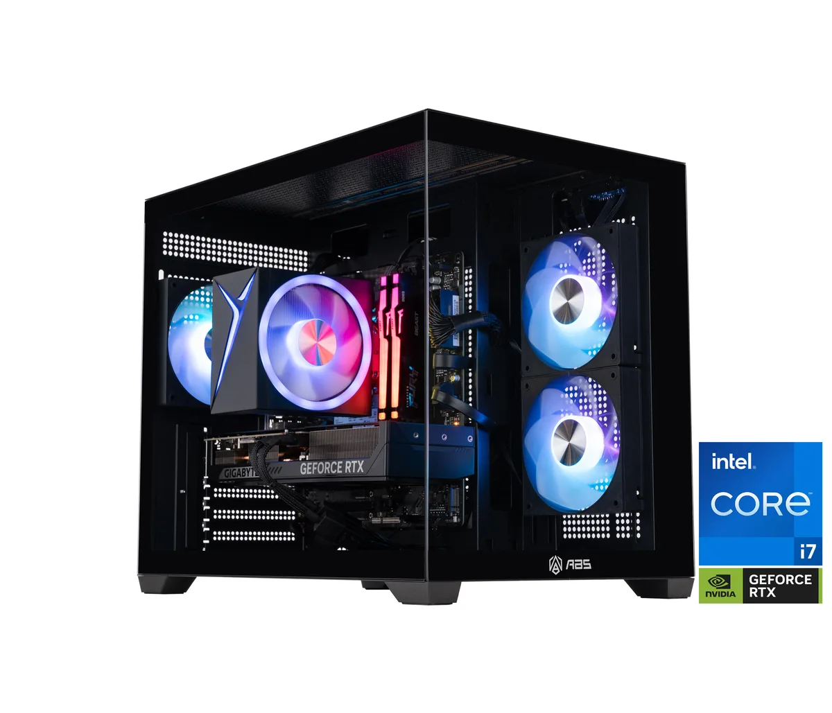 ABS ABS FIIA14700F5070 Gaming PC i7-14700F RTX 5070 32GB 1TB — product photo