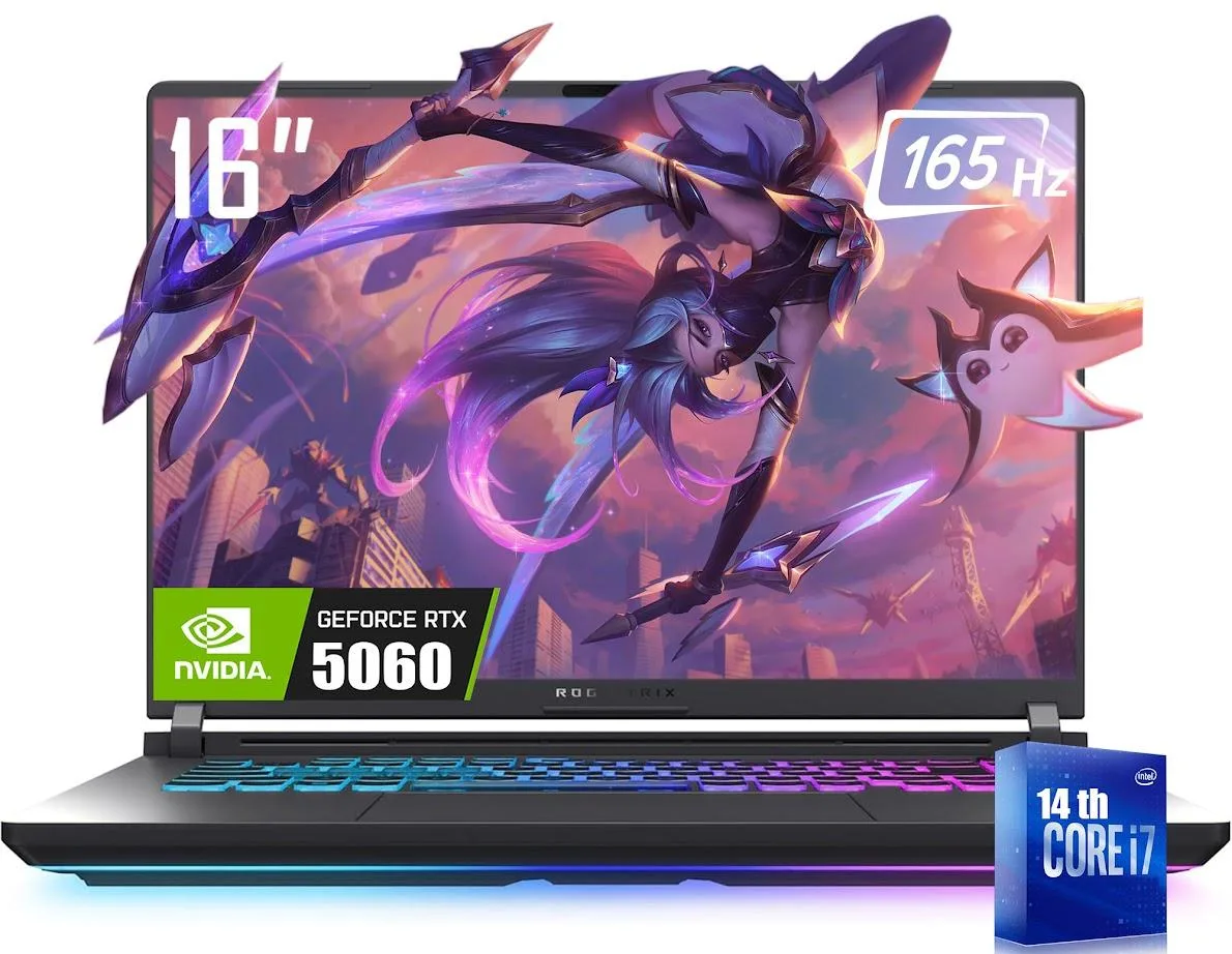 ASUS ASUS ROG Strix G16 gaming laptop i7-14650HX RTX 5060 32GB 2TB — product photo
