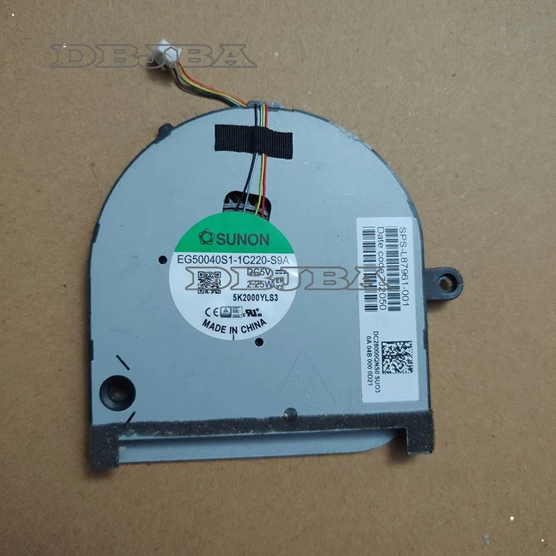 DBTLAP DBTLAP laptop cooling fan for HP ENVY 17m-CG L87961-001 TPN-C146 — product photo