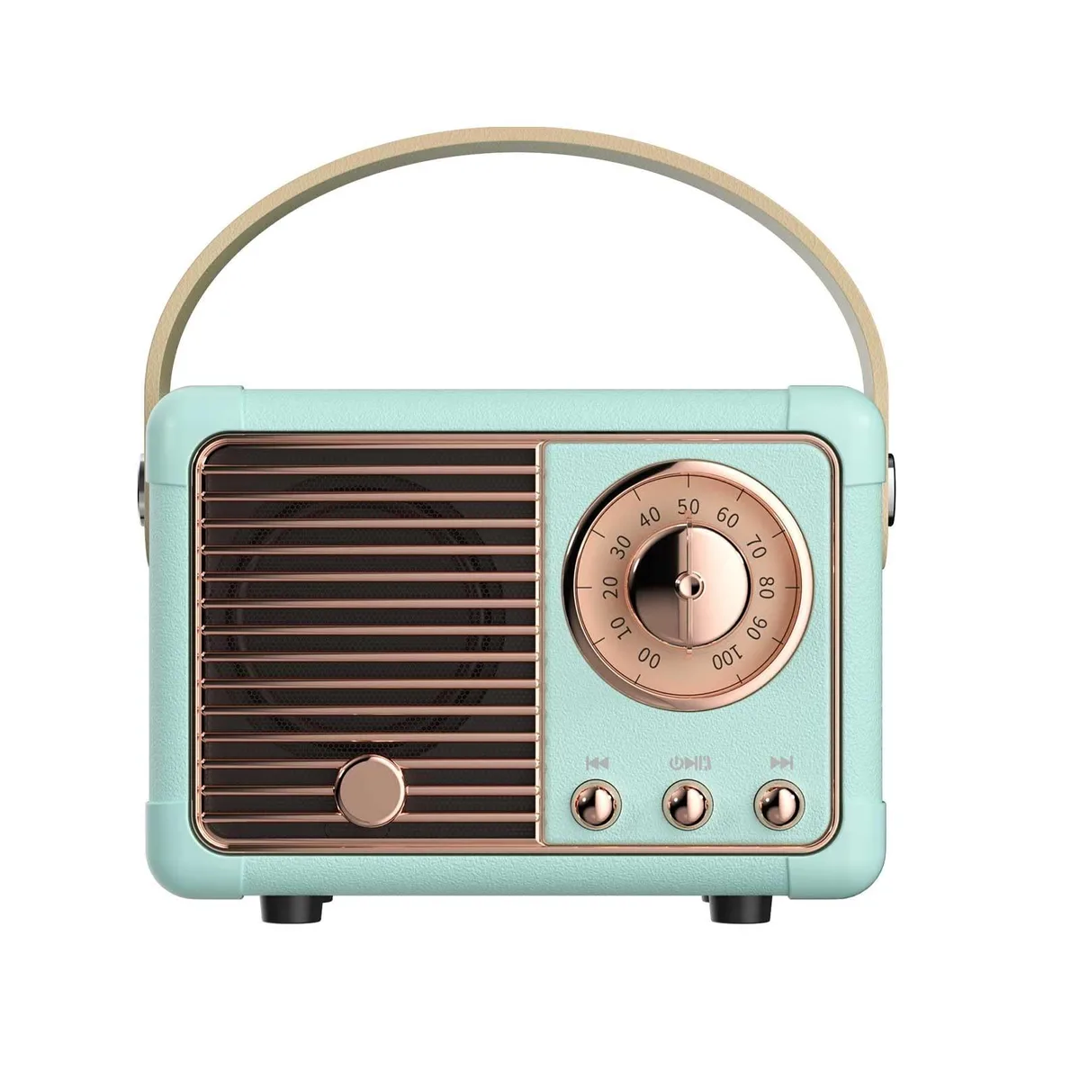  Dosmix HM11 Retro Bluetooth Speaker Blue 5W 2in driver — product photo