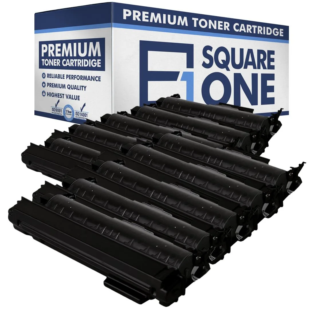 eSquareOne eSquareOne S1-BR-TN360-10 Compatible Toner Cartridge Black 10-Pack — product photo