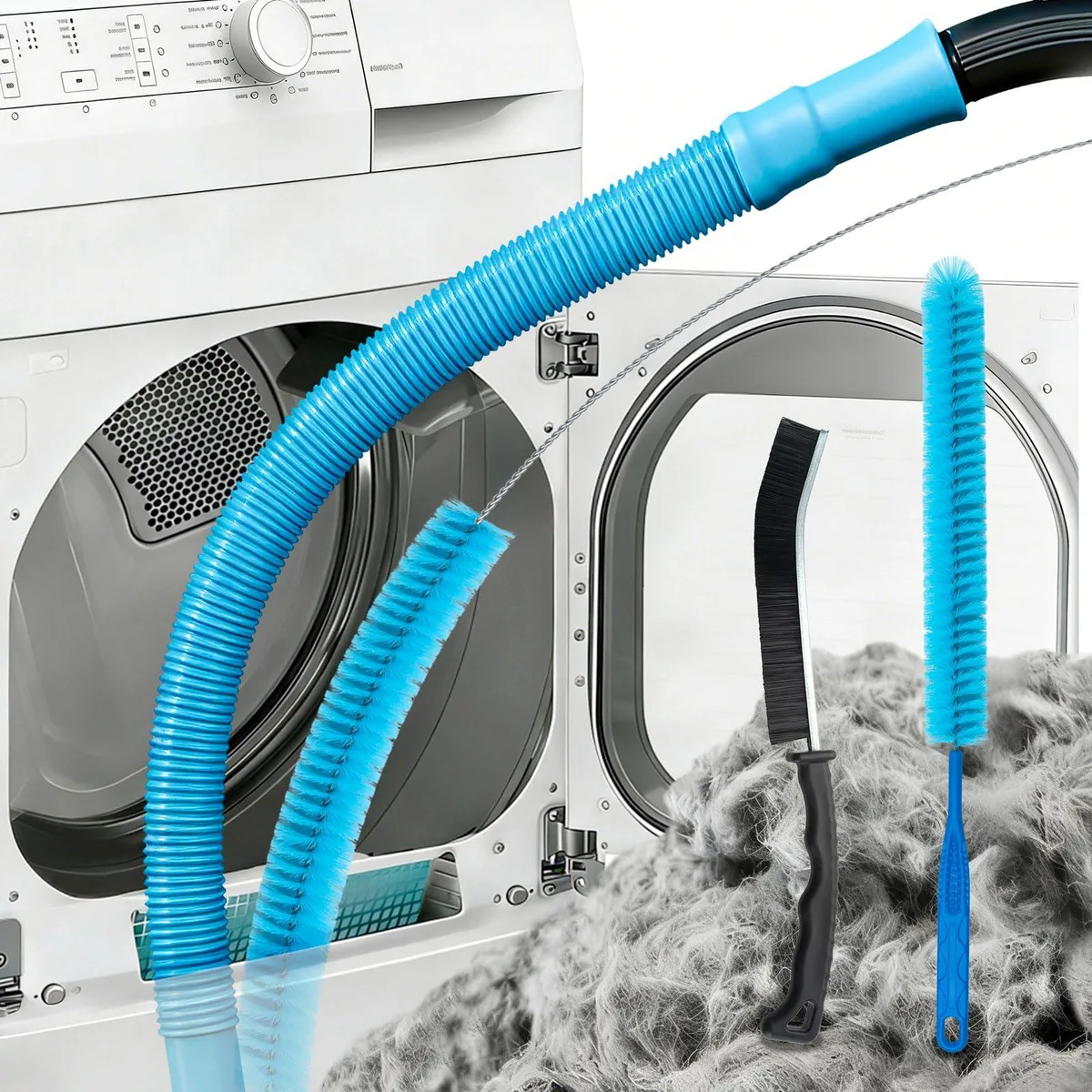 cuitrent D078-8-HGJS-5 dryer vent cleaning kit — product photo