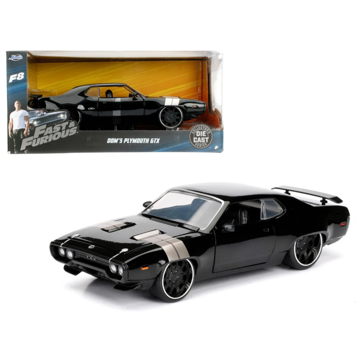Jada Jada Dom's Plymouth GTX 1:24 Diecast Vehicle — product photo