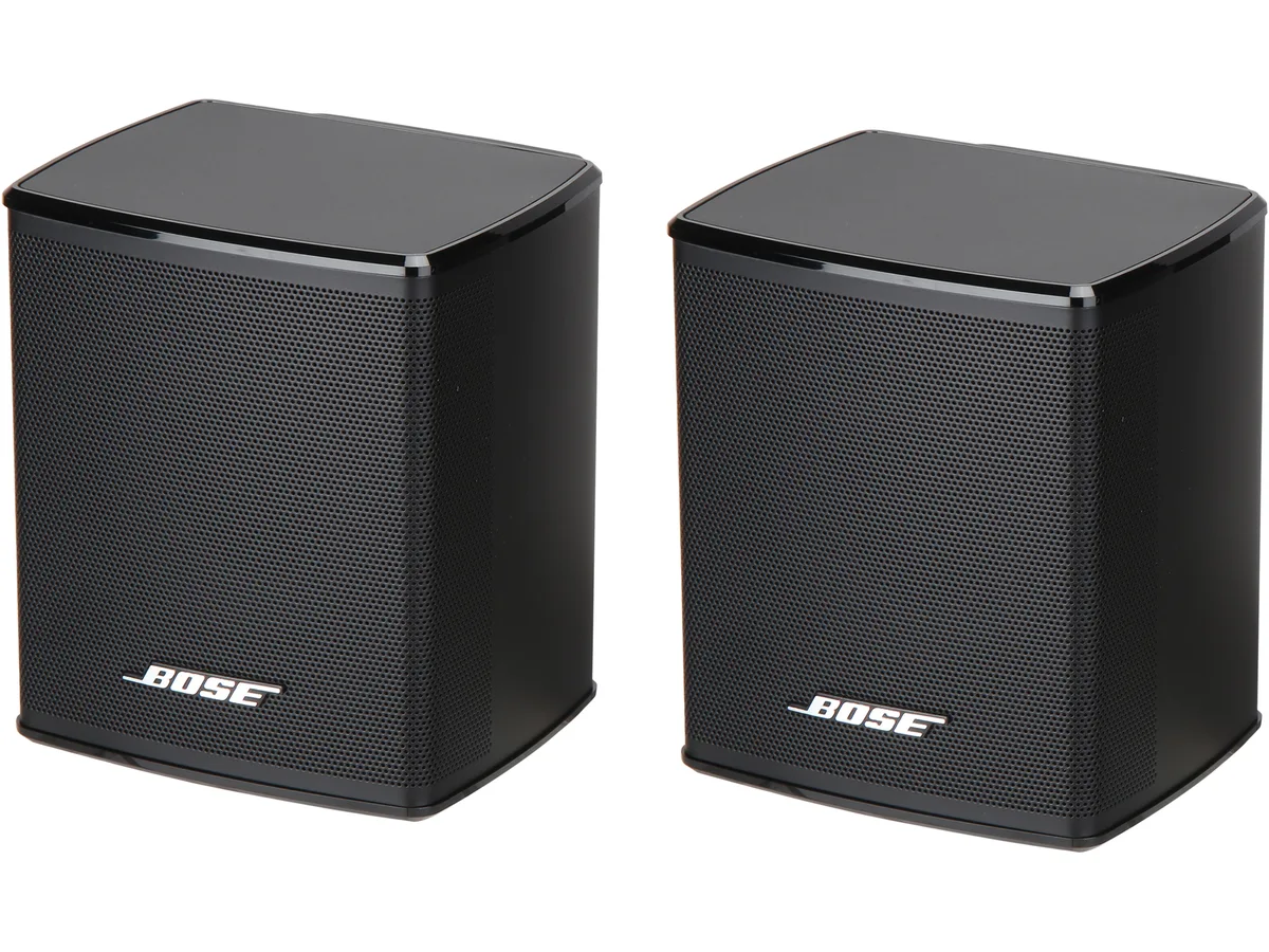 Bose Bose 809281-1100 Wireless Surround Speakers 120W Pair Black — product photo