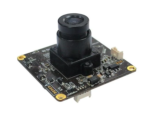 Square 42 mm board camera with 3.8 mm lens