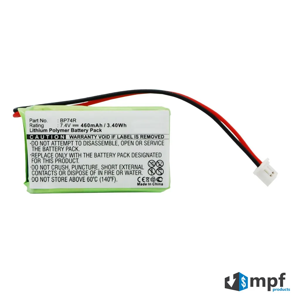 MPF Products MPF Products 460mAh BP74R Battery for Dogtra 2300 2302 2500 2502 3500 3502 training aid — product photo