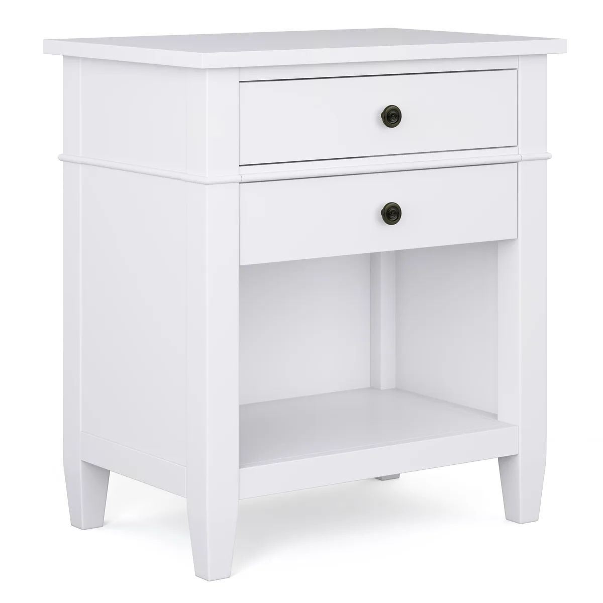 tuphen tuphen Carlton Bedside Table White 24" W 26" H — product photo