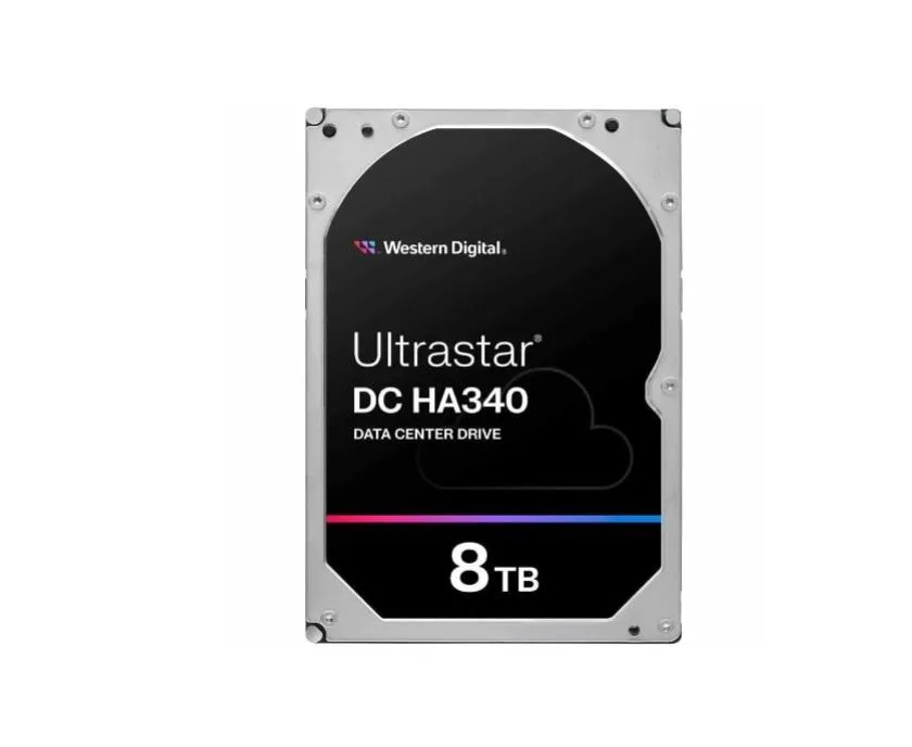Western Digital Western Digital 0B47078 Ultrastar DC HA340 8TB 7200RPM 3.5" HDD 2 in 1 accessory — product photo