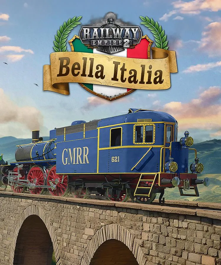 Kalypso Media Kalypso Media 83095 Railway Empire 2 Bella Italia DLC downloadable game — product photo