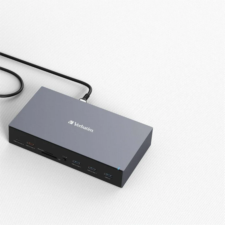 VERBATIM Verbatim 17-Port USB-C Docking Station 32172 — product photo