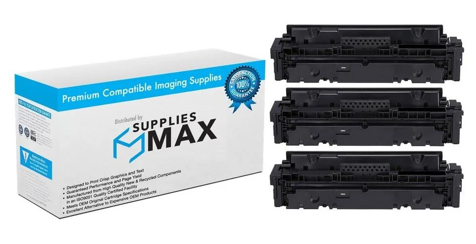 SuppliesMax SuppliesMax CNM3016C001_3PK Black Toner Cartridge 2-Pack 2300 Pages — product photo