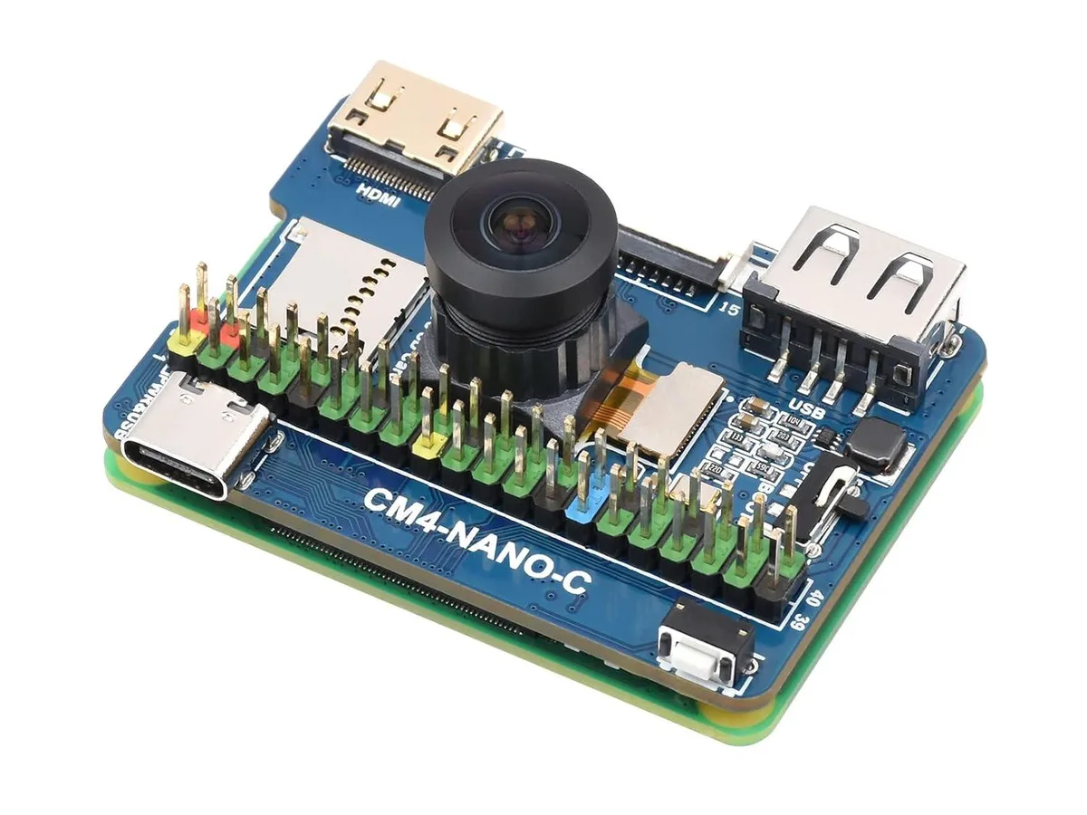 LORDWORLD LORDWORLD Nano Base Board C for CM4 8MP 160° 40PIN USB 2.0 development board — product photo