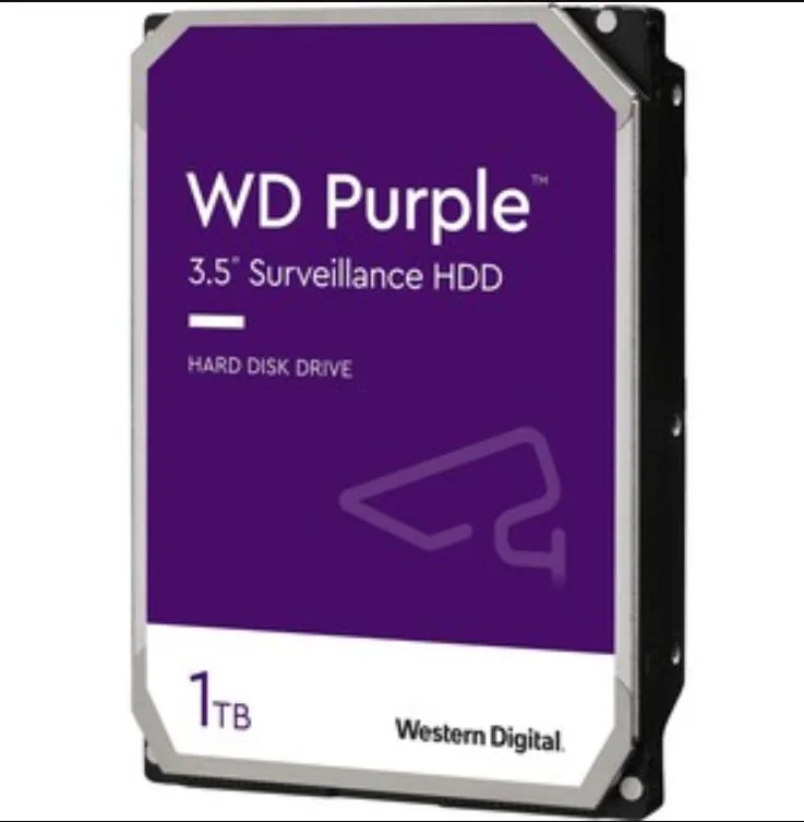 Western Digital Western Digital WD Purple WD10PURZ 1 TB 3.5" 5400 rpm SATA 20-pack — product photo