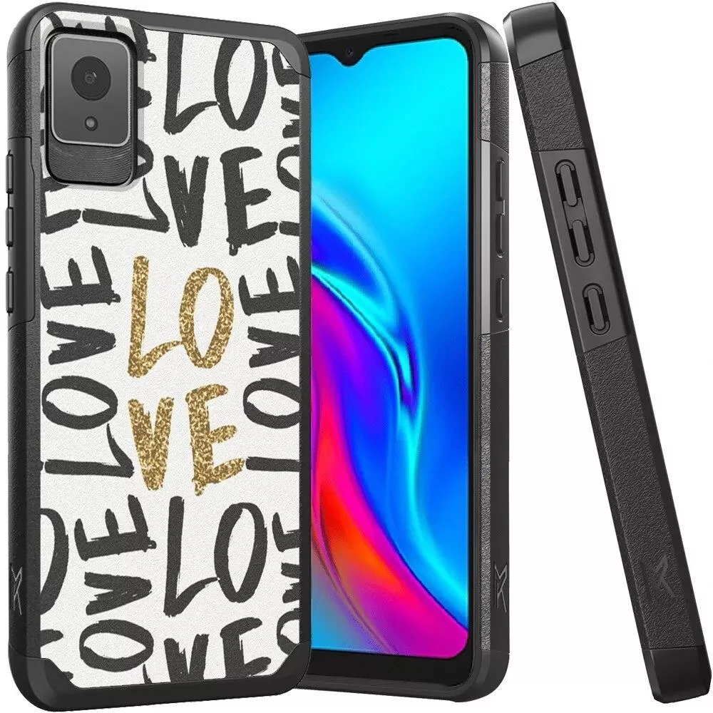 ExtremeCases - Generic ExtremeCases - Generic TCL K11 T432W Dual Hybrid Case - MK Love — product photo