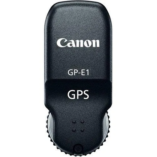Small black GPS receiver unit in compact rectangular shape