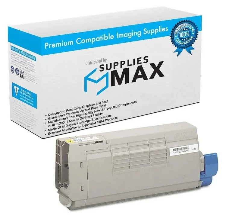 SuppliesMax SuppliesMax Yellow Toner Cartridge 11500 Pages Type 16 44318601 — product photo