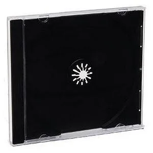 VERBATIM Verbatim 94867 DVD Accessory Jewel Cases Black Tray 200pk — product photo