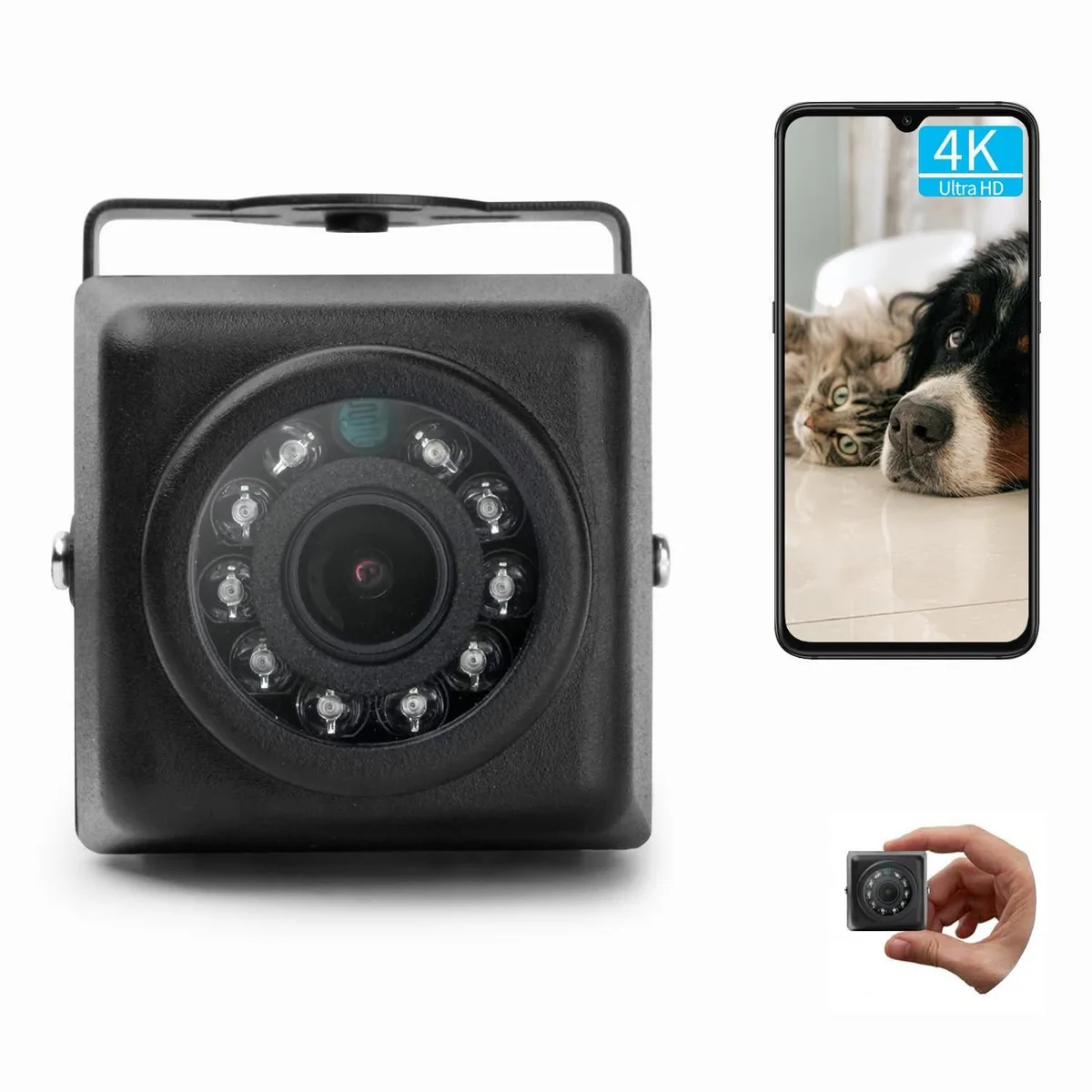 AOSU AOSU I704-3-P-TS Metal 5MP POE network camera — product photo