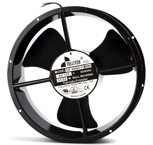 Fans Fans UF-25GC11BWH/BTH 115V axial flow case fan — product photo
