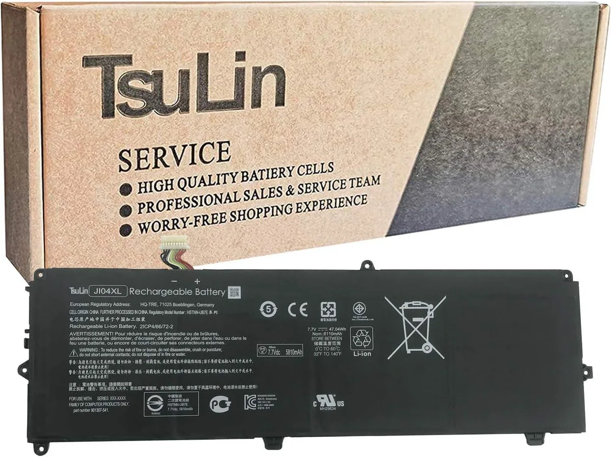 NShi NShi JI04XL laptop battery 7.7V 47.04Wh 6110mAh — product photo