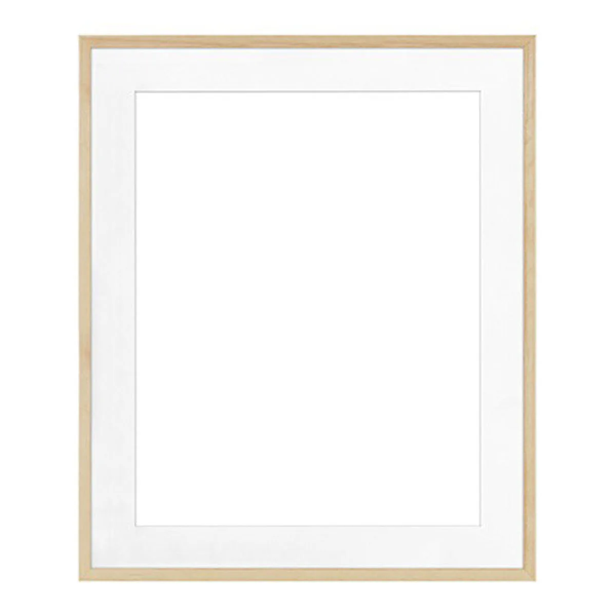 Framatic Framatic 20x24" Natural Blonde Hardwood Frame Matted for 16x20" Photo — product photo