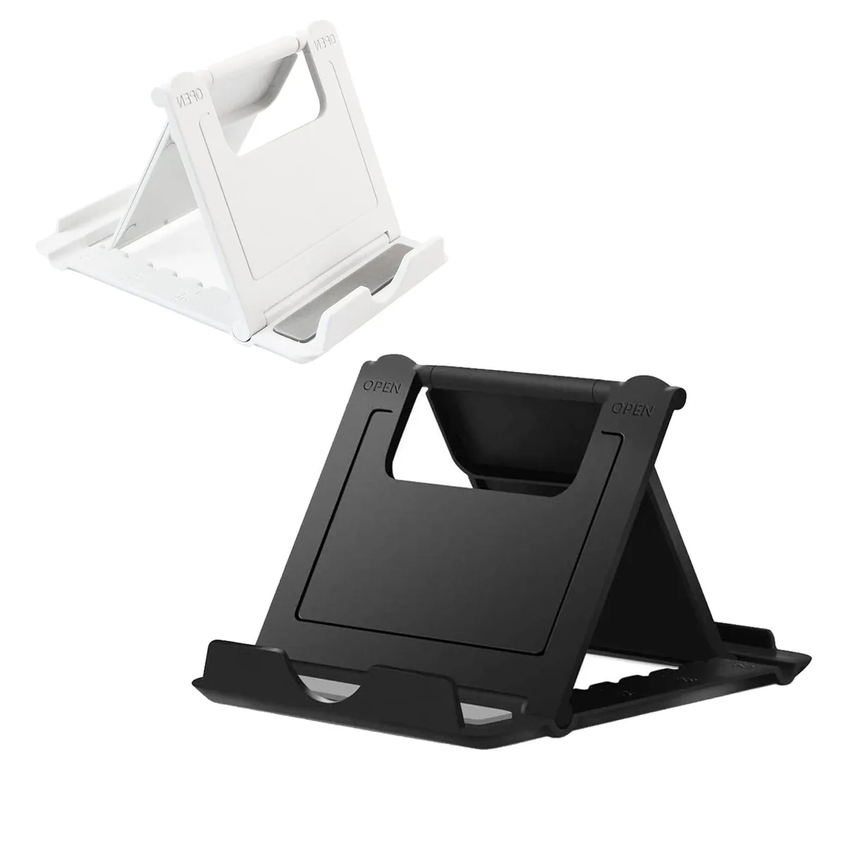 Kemoxan 2 Pack Foldable Phone Mount Black & White PS101-F02A — product photo
