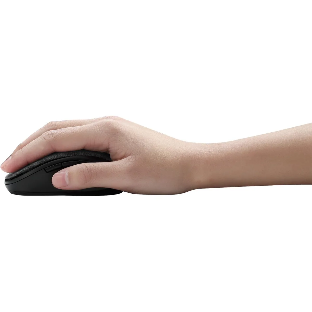 Adesso Adesso IMOUSES80B 2.4 GHz Fabric Wireless Mouse Black 800-1600 DPI — product photo