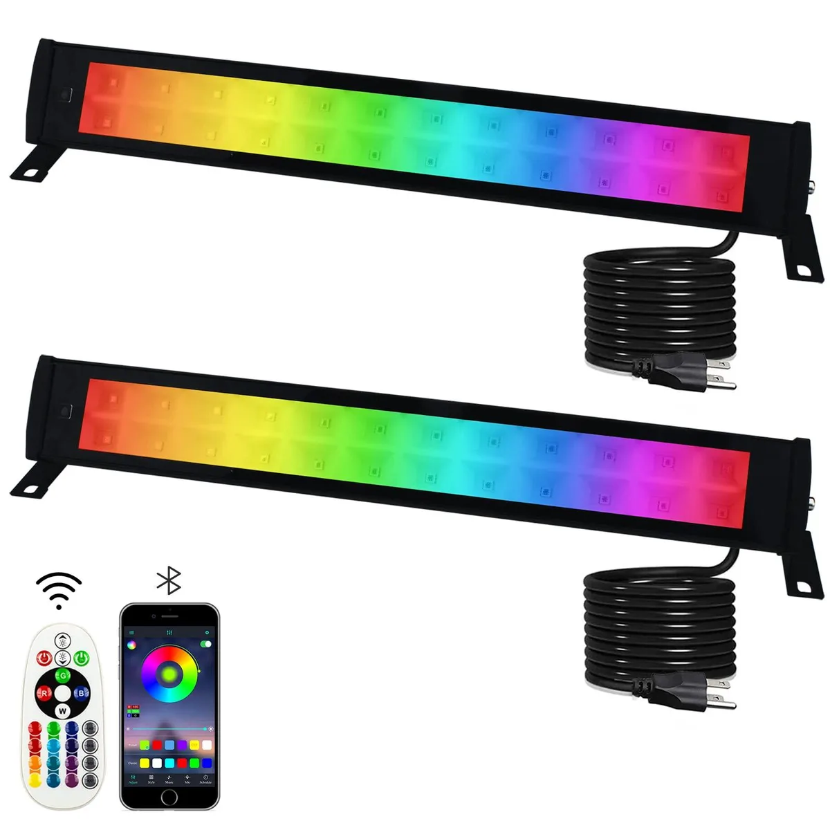 DNBeffulgent DNBeffulgent CHX-FL-A 50W RGB Wall Washer Light Fixture 2 Pack — product photo