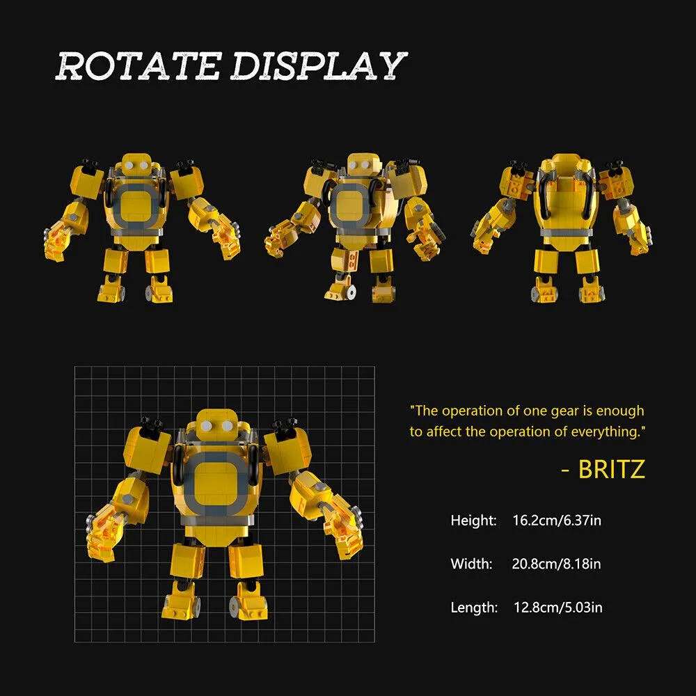ZITIANYOUBUILD ZITIANYOUBUILD C7605 Mech Robot 463 Parts Educational Building Set — product photo