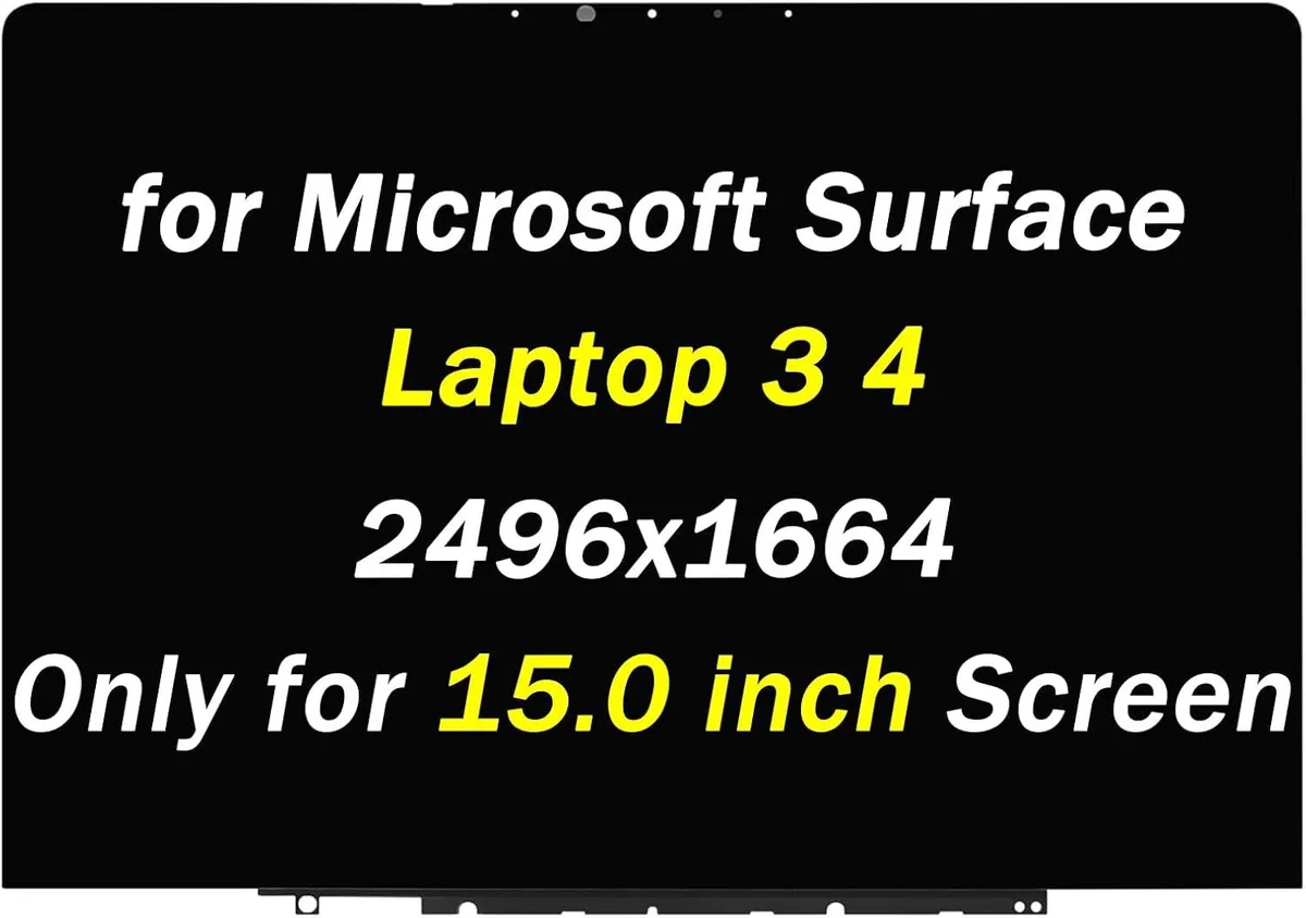NUOLAISUN NUOLAISUN 15.0" 2496x1664 Touch Screen for Surface Laptop 3 1872 1873 1952 1953 — product photo