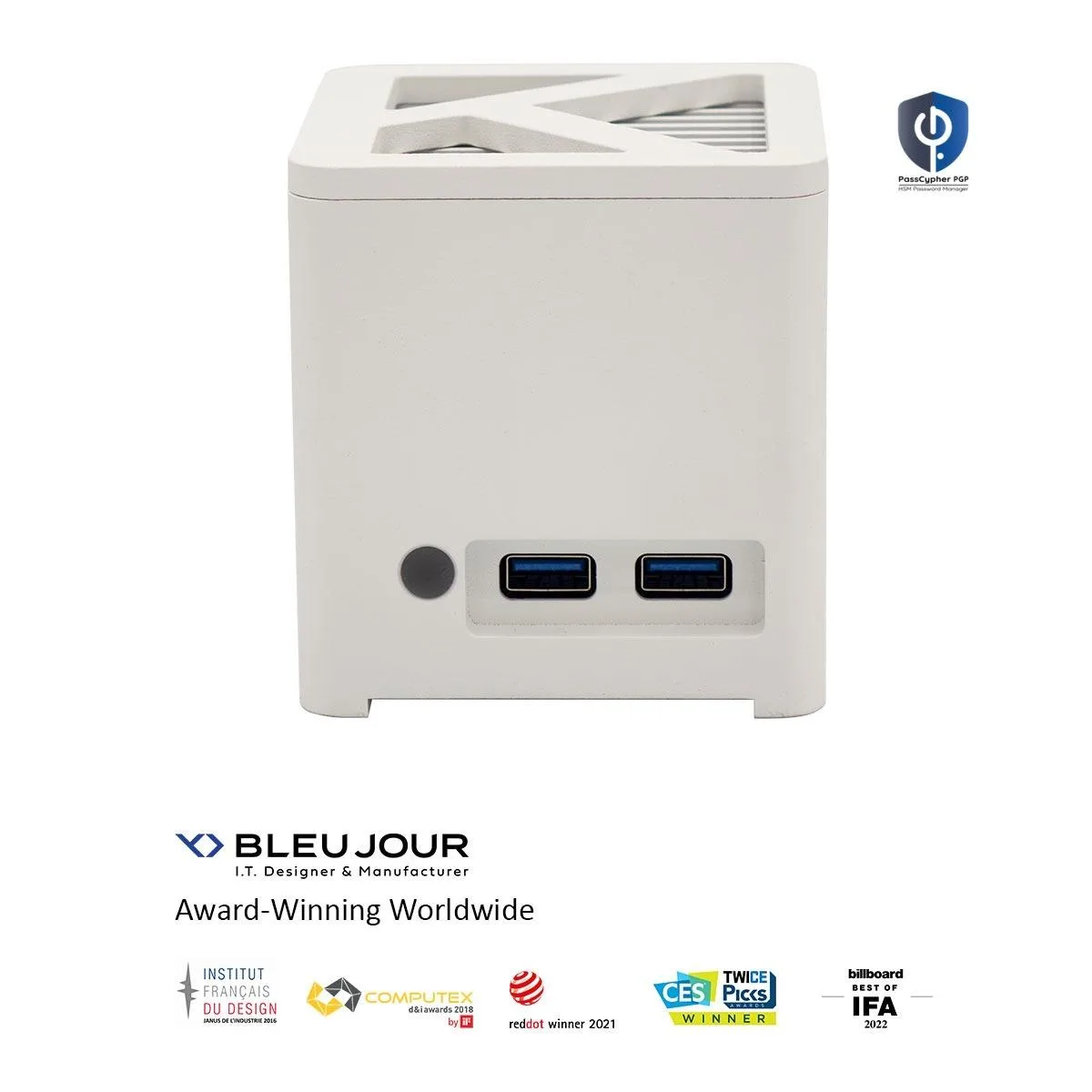 KUBB KUBB KM-300-16256P-BL barebone mini PC i3-N300 16GB 256GB — product photo