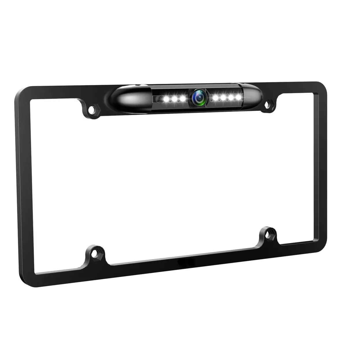  Advent License Plate Backup Camera HD 170° 7 LED Night Vision Waterproof 12V RCA 32.8ft — product photo