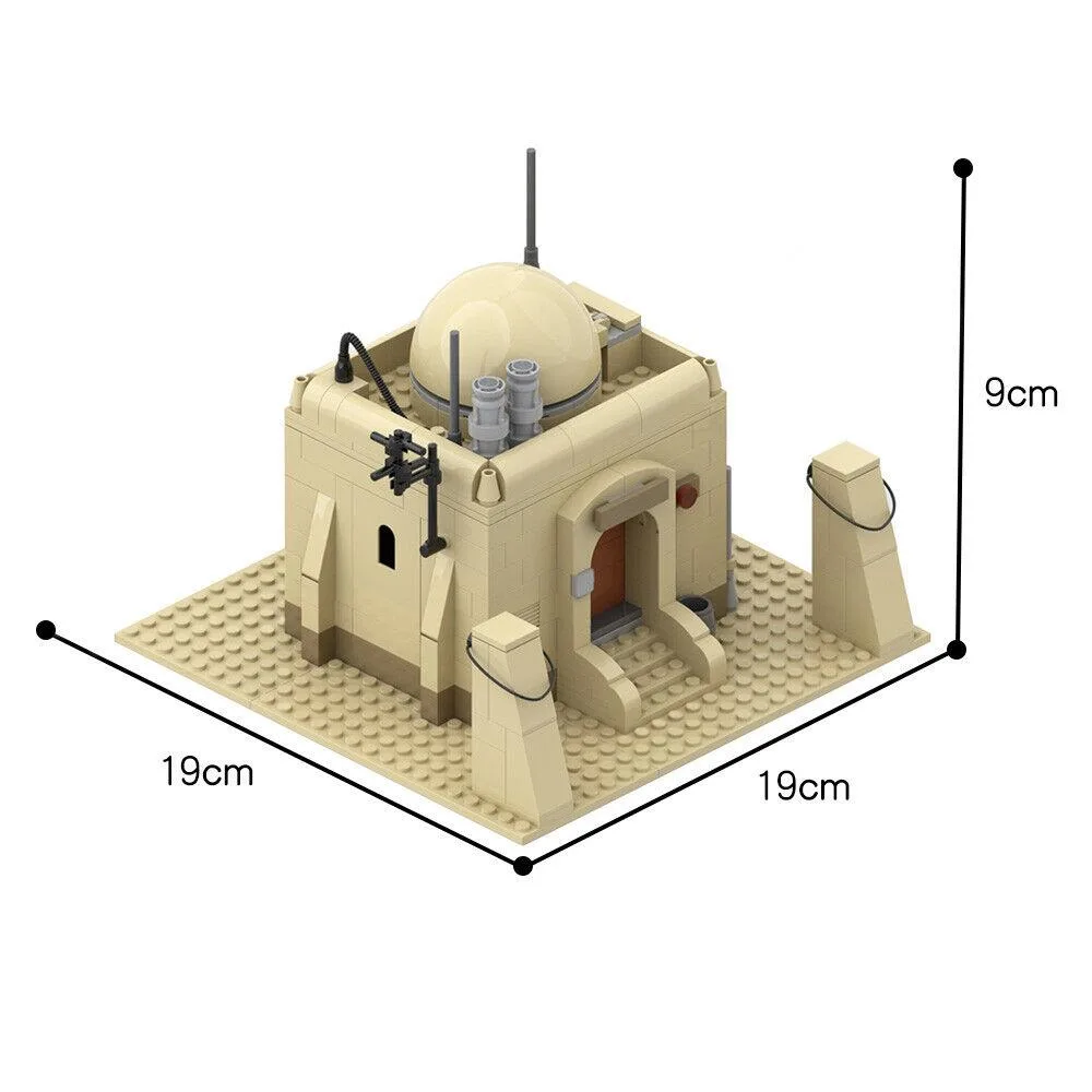 ZITIANYOUBUILD ZITIANYOUBUILD C5511 Star Wars Tatooine House 601 Parts — product photo