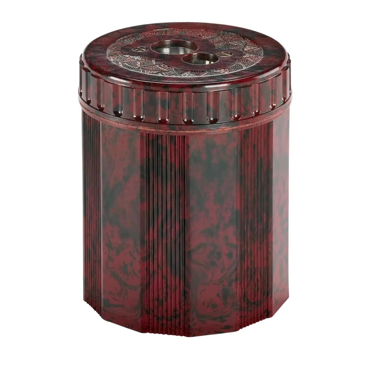 FindTape FindTape DUX Duroplast Double Pencil Sharpener Marble Red DX9239 — product photo