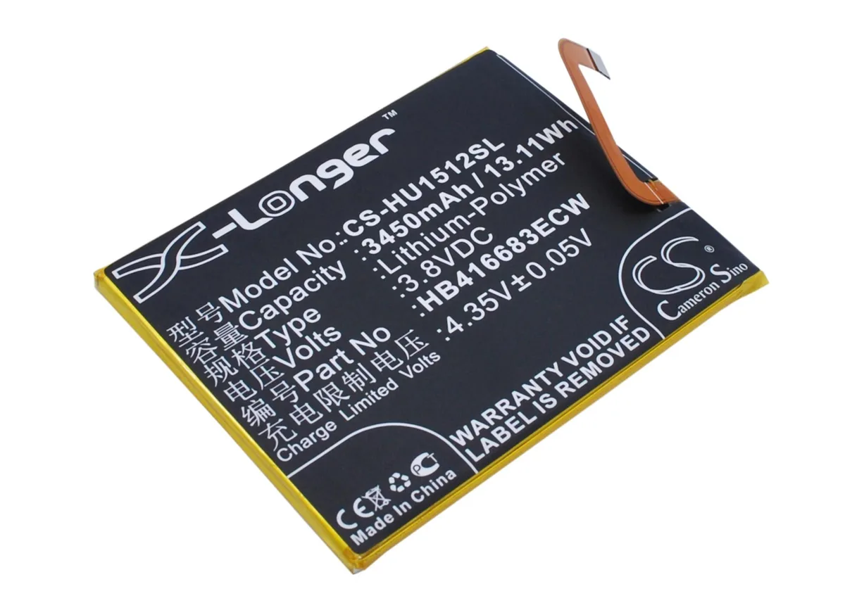 Cameron &amp; Co Cameron &amp; Co DS-CS-HU1512SL cell phone battery 3.45 Ah — product photo