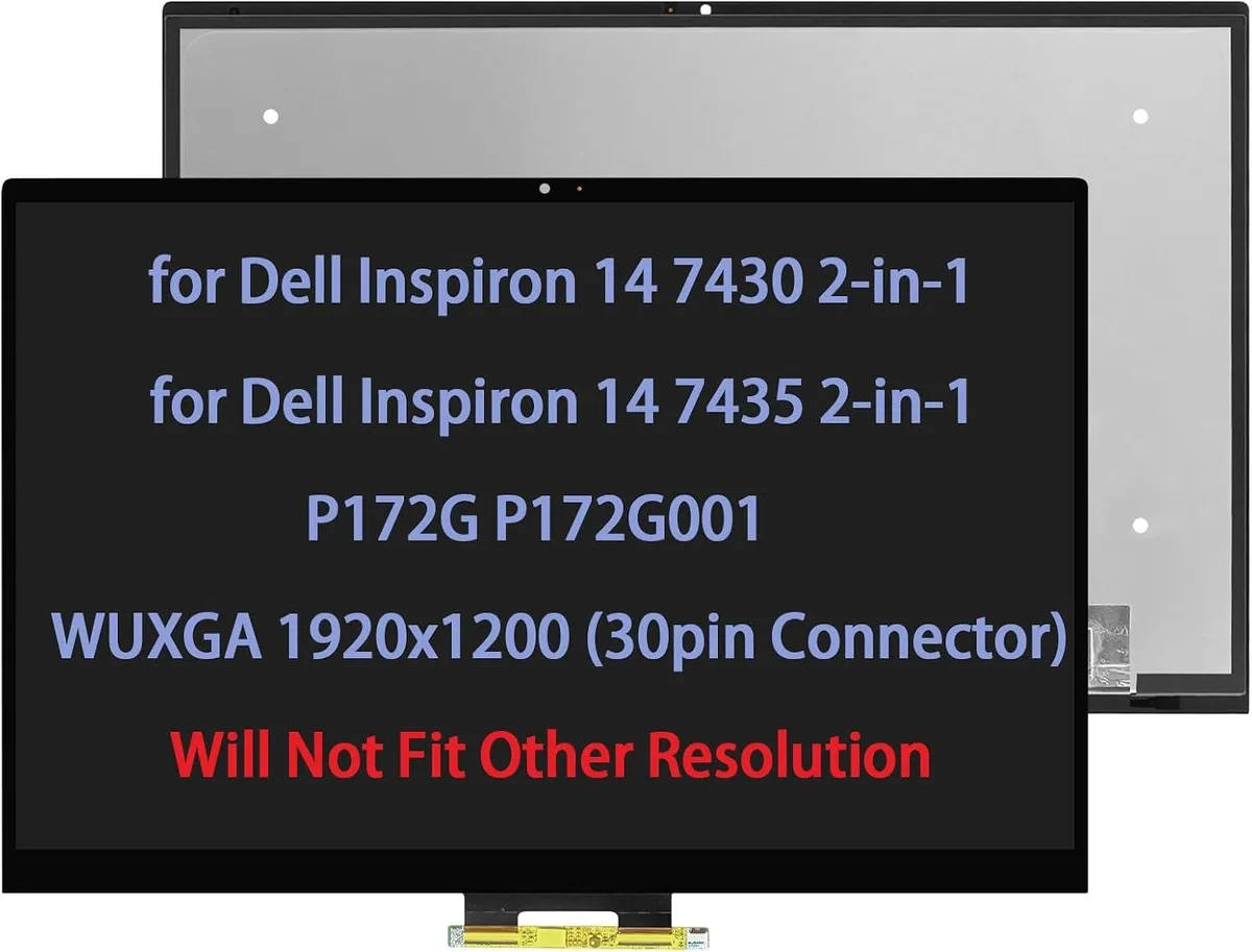 NUOLAISUN NUOLAISUN 14" WUXGA 1920x1200 Touch Screen 30pin for Dell Inspiron 7430 7435 P172G — product photo