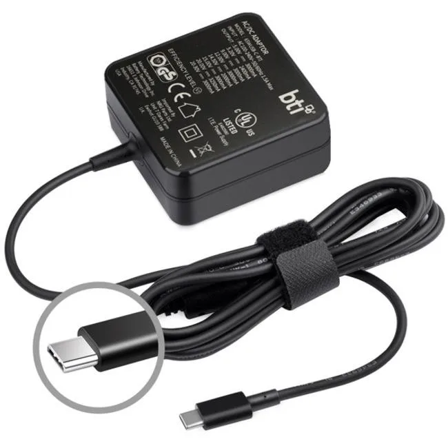 Battery Technology Inc. Battery Technology Inc. 492BCBIBTI 20V 65W Type-C AC Adapter — product photo