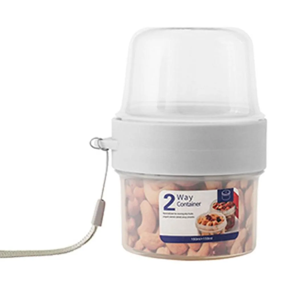 As Seen On TV As Seen On TV 2-Way Meal Prep Container Detachable Top 150mL Gray — product photo