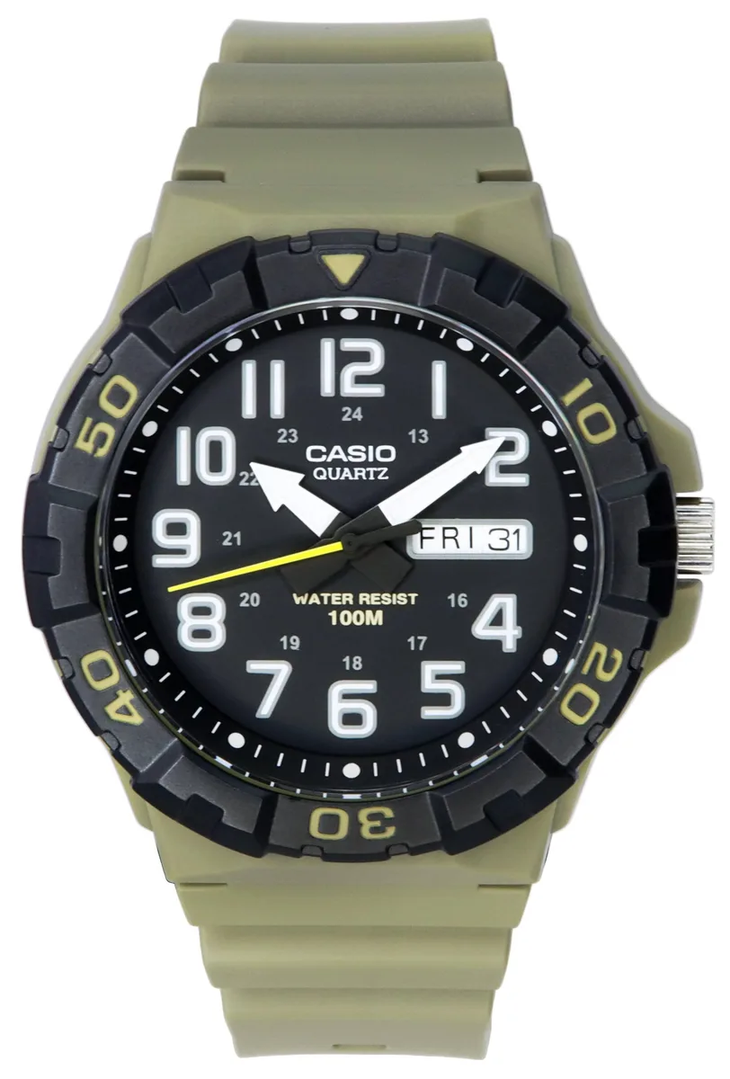 CASIO CASIO MRW-210H-5A Analog Quartz Watch 100m 52.60mm — product photo