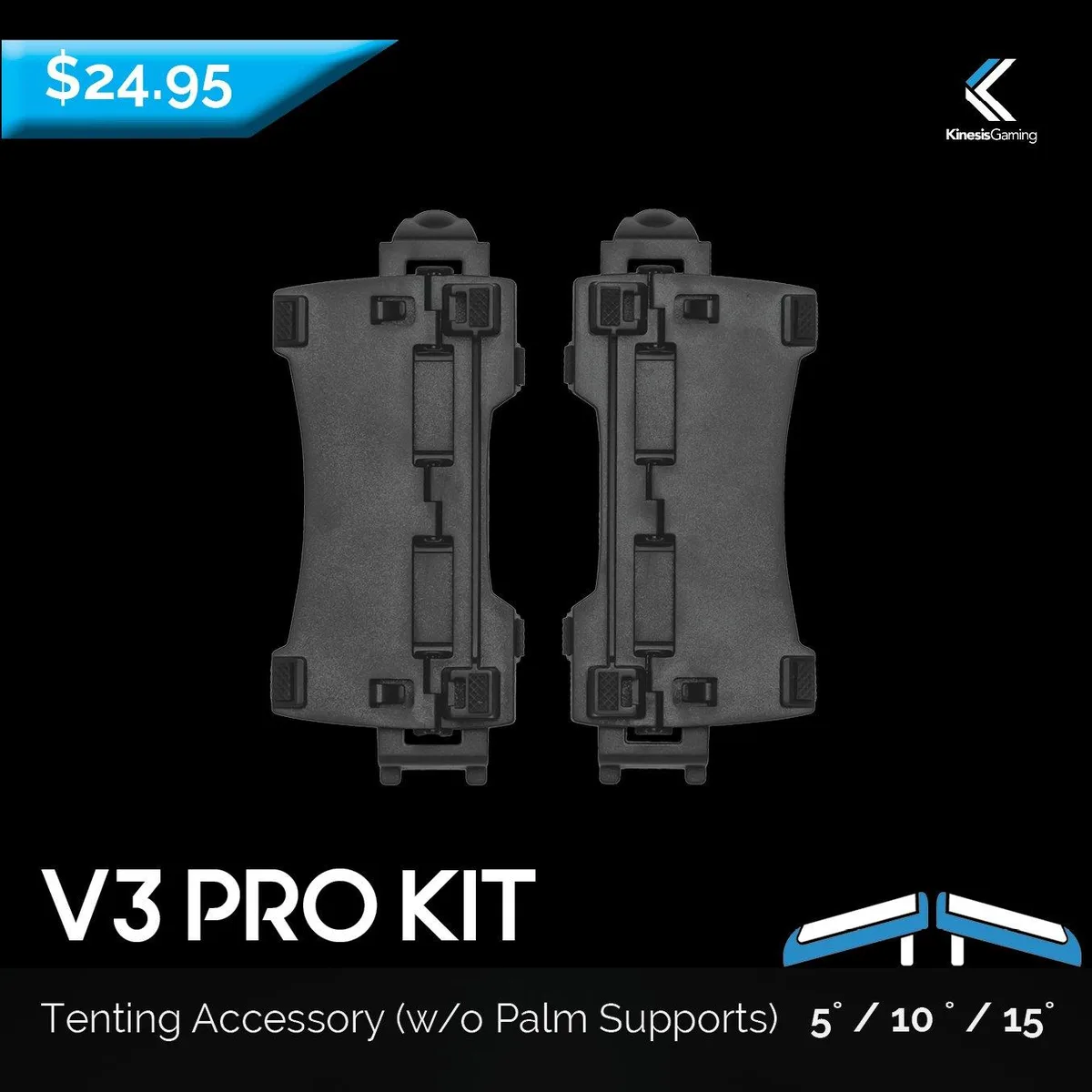 Kinesis Gaming Kinesis Gaming AC930 V3 Pro Lifters keyboard accessory — product photo
