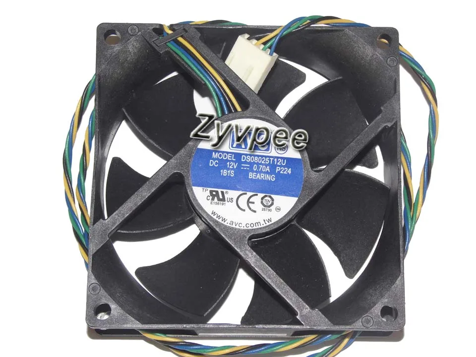 Zyvpee Zyvpee DS08025T12U P224 80x25mm 4-pin case fan — product photo