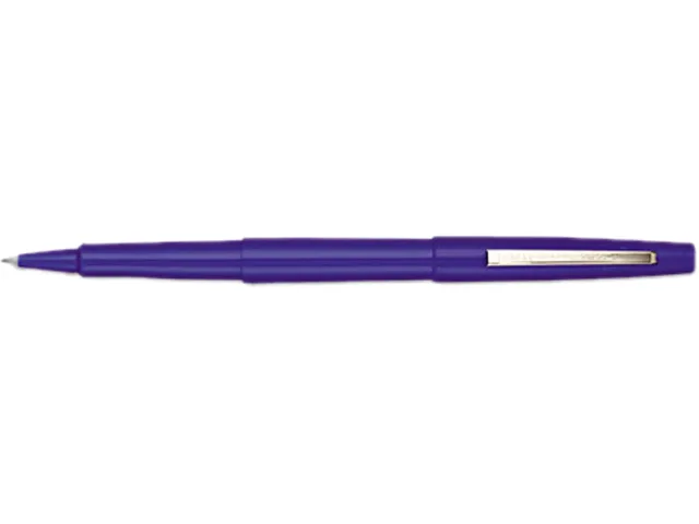 Paper Mate Paper Mate 8410152 Flair Porous Point Pen Blue Medium Dozen — product photo