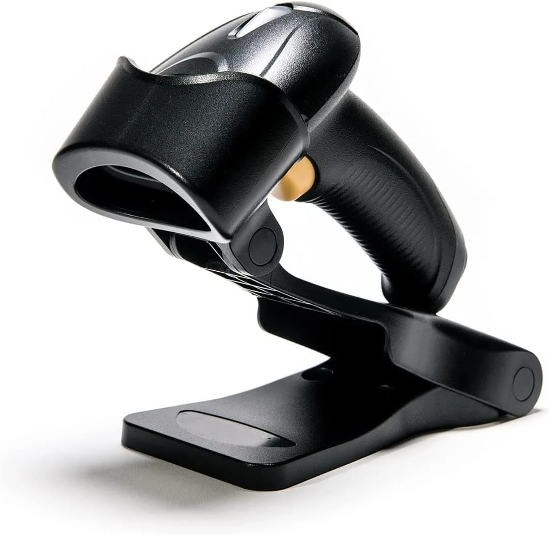 Star Micronics Star Micronics Wireless Handheld Scanner, Bluetooth 5.0, IP42, Stand Included, mC-Print/mPOP Compatible — product photo