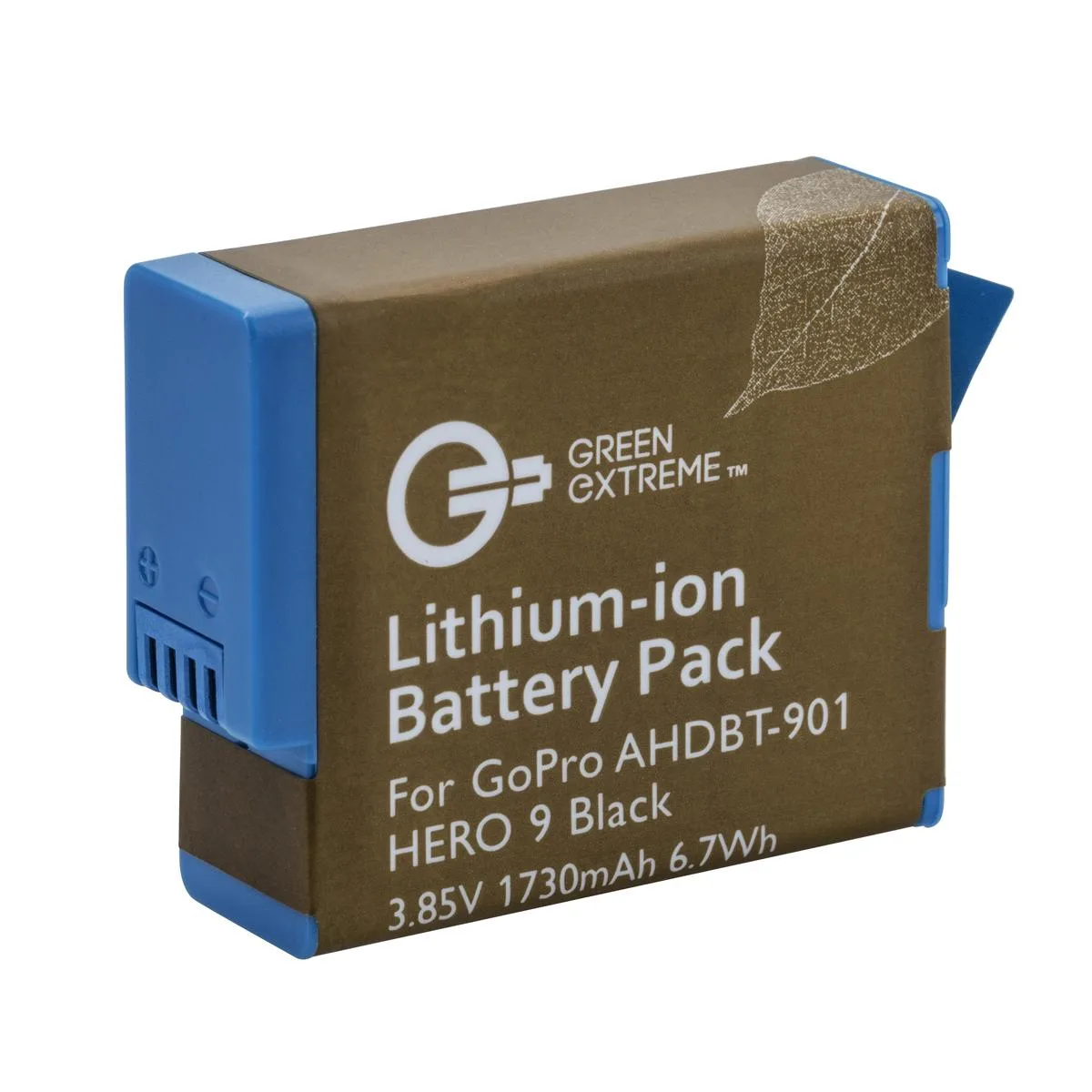 Green Extreme Battery Green Extreme AHDBT-901 3.85V 1730mAh battery for GoPro HERO 9 Black — product photo