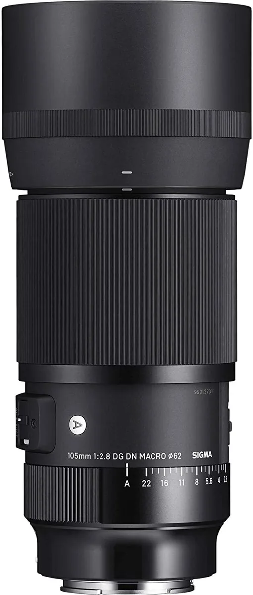 SIGMA SIGMA 105mm F2.8 DG DN Macro Art Sony E-mount camera lens — product photo