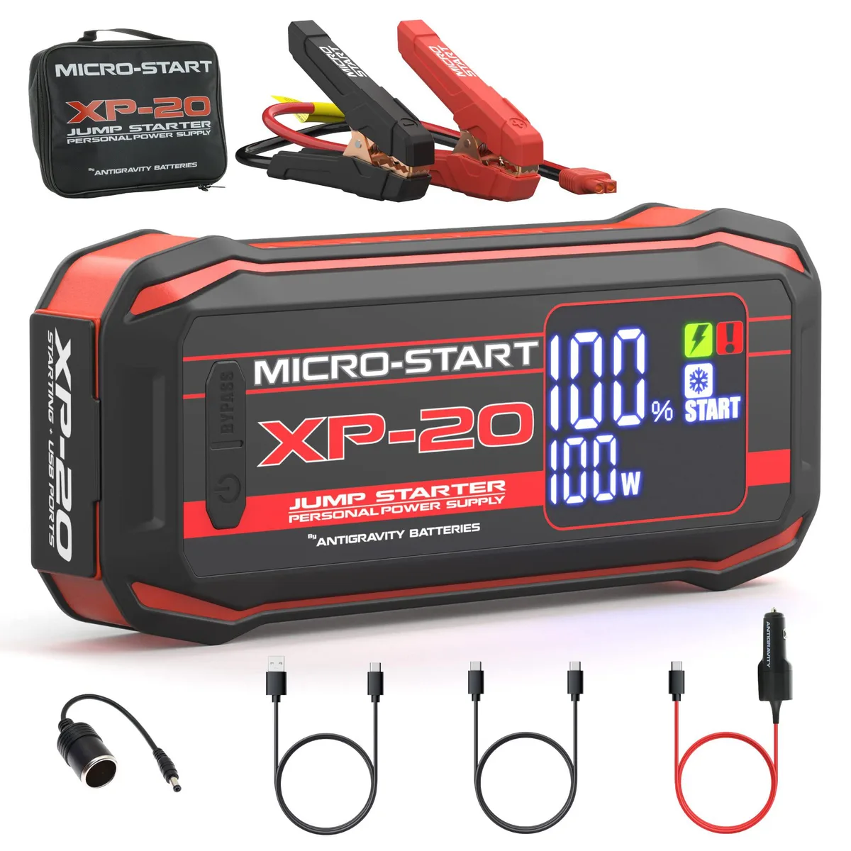 Antigravity Batteries Antigravity XP-20 Micro-Start 20000mAh 100W cycling accessory — product photo