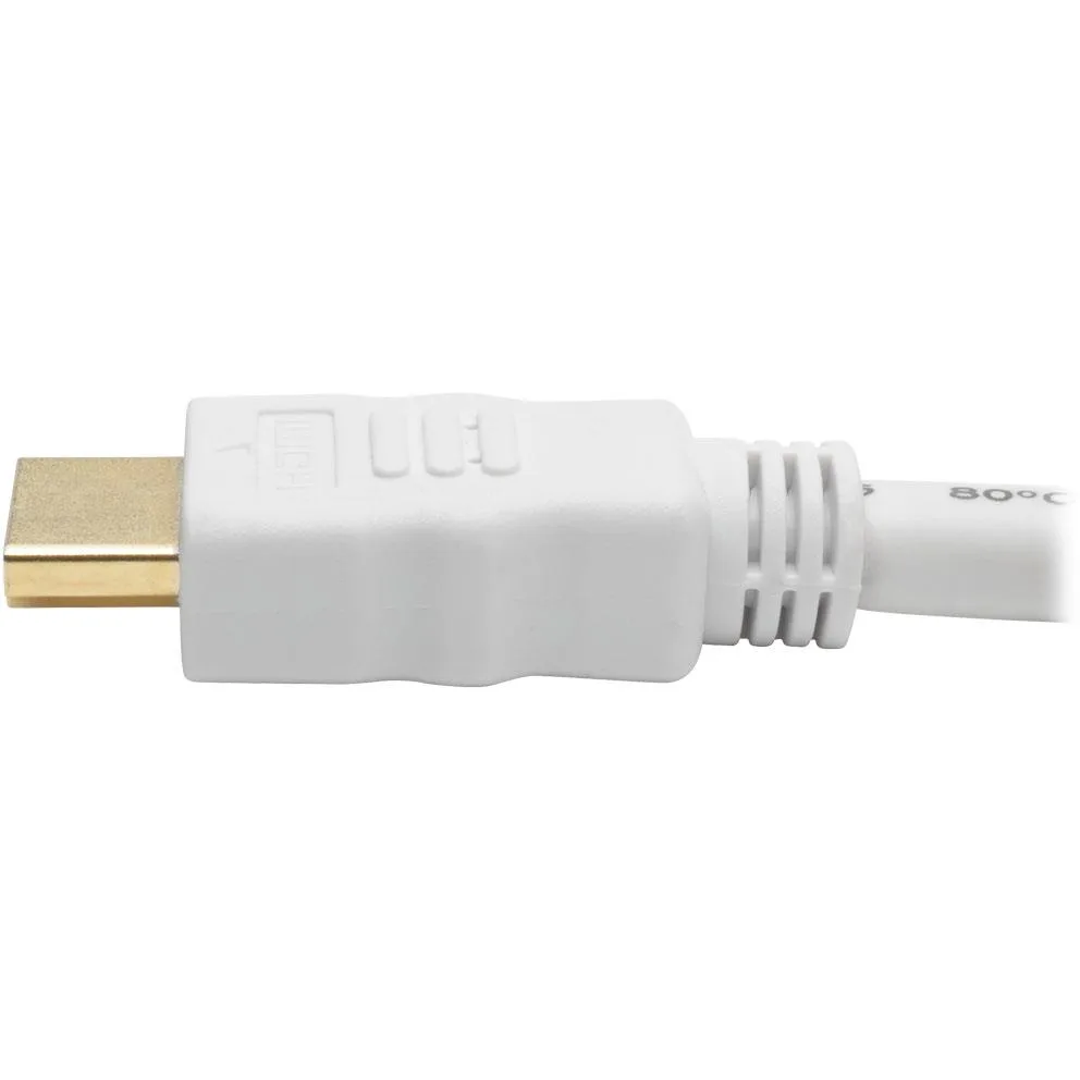 Tripp Lite Tripp Lite P568-025-WH HDMI cable 25 ft white 18 Gbps 1080p — product photo