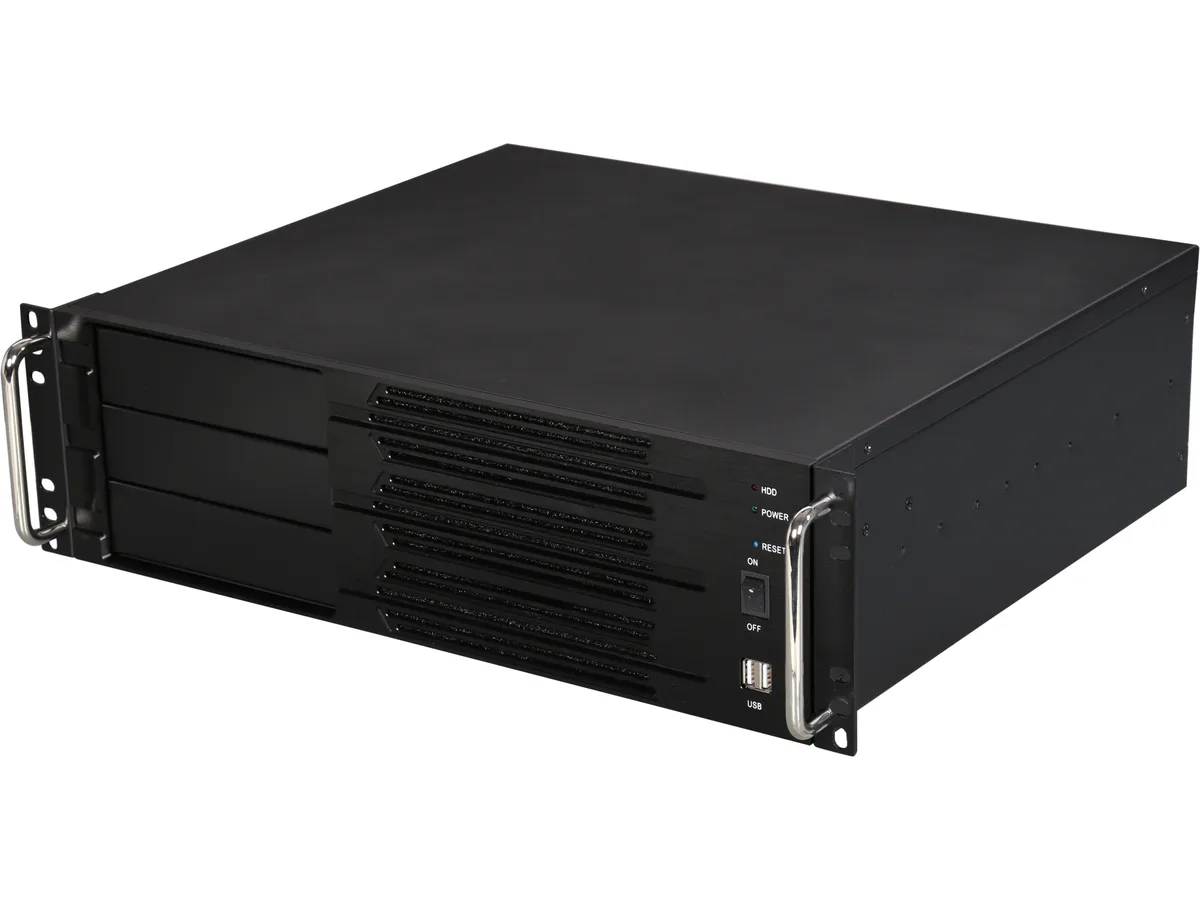 Athena Power Athena Power RM-3U300PR80U2 3U server chassis — product photo